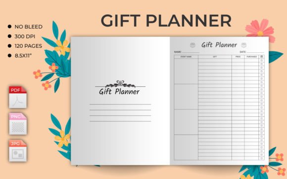 Download Gift List Tracker – KDP Interior - Premium Resources