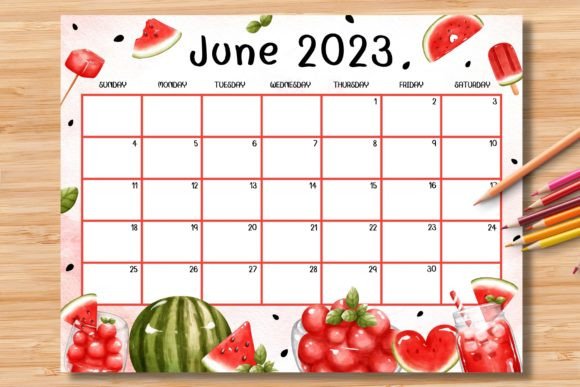 Download Editable/Fillable June 2023 Calendar - 2023 calendar Collection