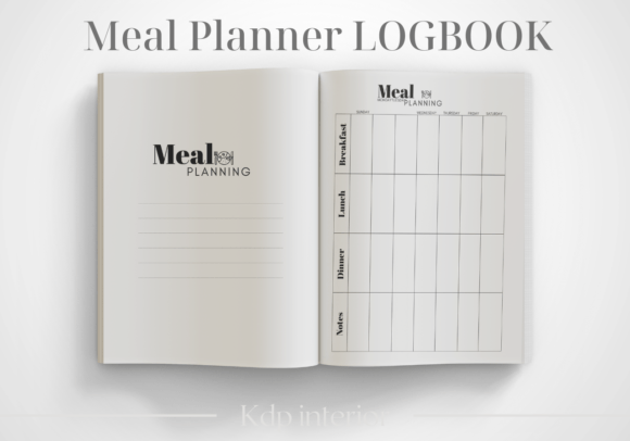 Download Meal Planner LOGBOOK - Meal planner Collection