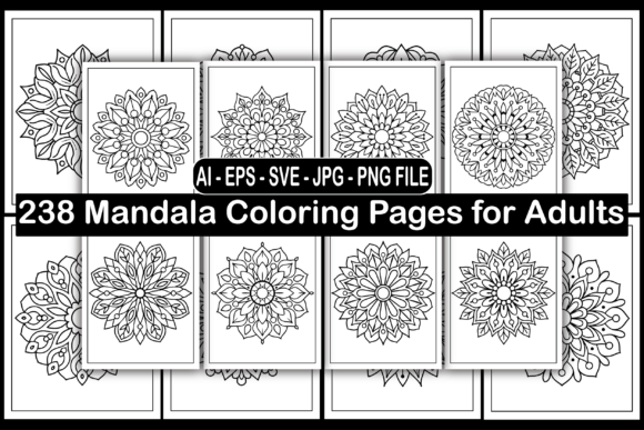 Download 238 Mandala Coloring Pages for Adults - Coloring pages Collection