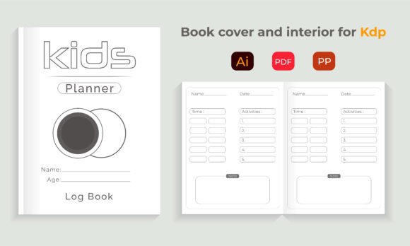 Download Kids' Planner Log Book for Kdp - Premium Resources
