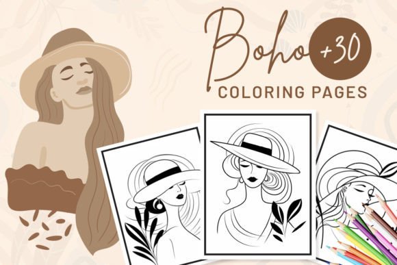 Download Boho Coloring Pages - Coloring pages Collection